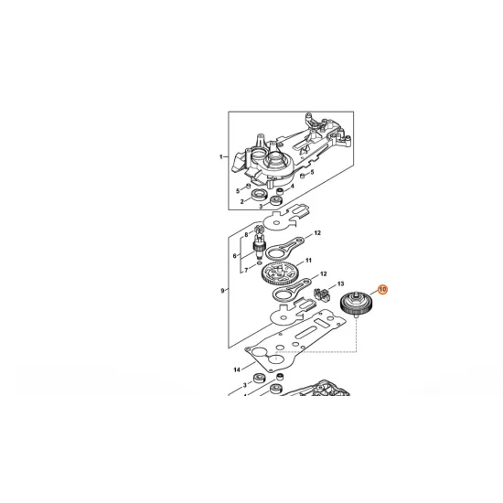 STIHL  Sprzęgło poślizgowe R 4869 160 2100